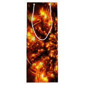 Goldglanzlichter Geschenktüte Für Weinflaschen (Rückseite)