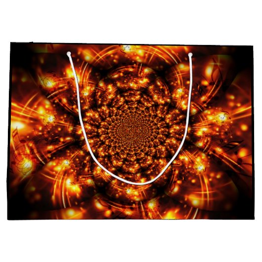 Goldglanzlichter Große Geschenktüte (Rückseite)