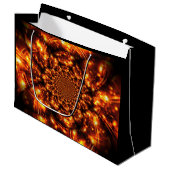 Goldglanzlichter Große Geschenktüte (Vorderseite Schrägansicht)