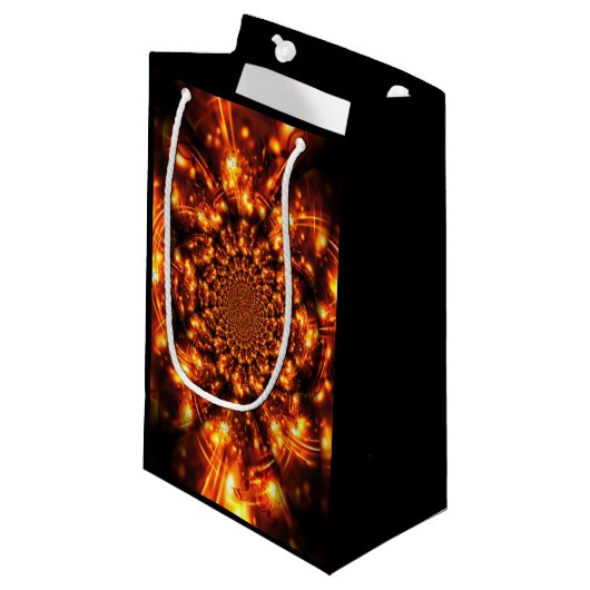 Goldglanzlichter Kleine Geschenktüte (Vorderseite Schrägansicht)