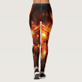 Goldglanzlichter Leggings (Rückseite)