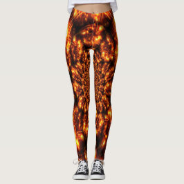 Goldglanzlichter Leggings