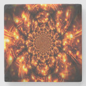 Goldglanzlichter Steinuntersetzer (Vorderseite)