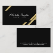 Goldglanzpolygonen 3 visitenkarte (Vorne/Hinten)