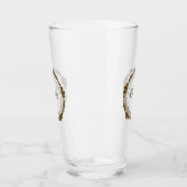 Goldglasbecher Glas (Links)