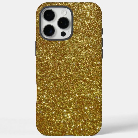 Goldglitter Case-Mate iPhone Hülle (Rückseite)