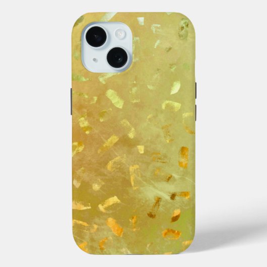 Goldglitter Case-Mate iPhone Hülle (Rückseite)