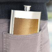 Goldglitter Flachmann (Beispiel)
