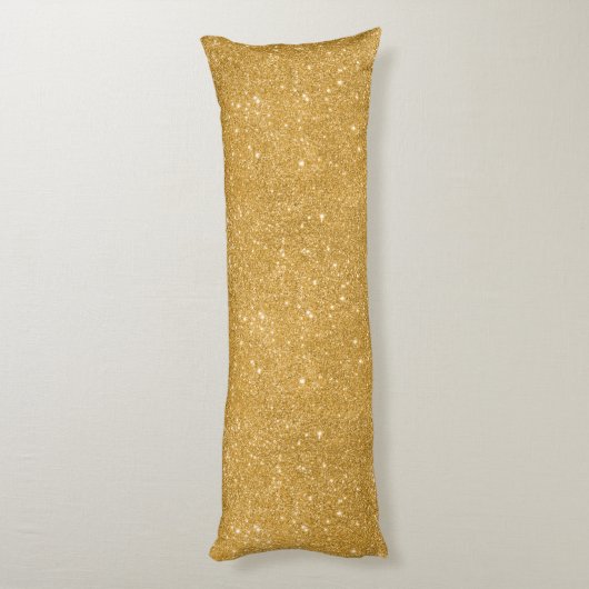 GoldGlitter-Glitzern Seitenschläferkissen (Rückseite (Vertikal))