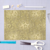 GoldGlittery Leopard-Druck Seidenpapier (Handwerk)