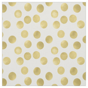 Goldglitz-Punkte Stoff