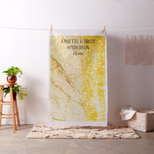 GoldGlitzer Diy Hochzeits-Foto-Stand-Hintergrund Stoff