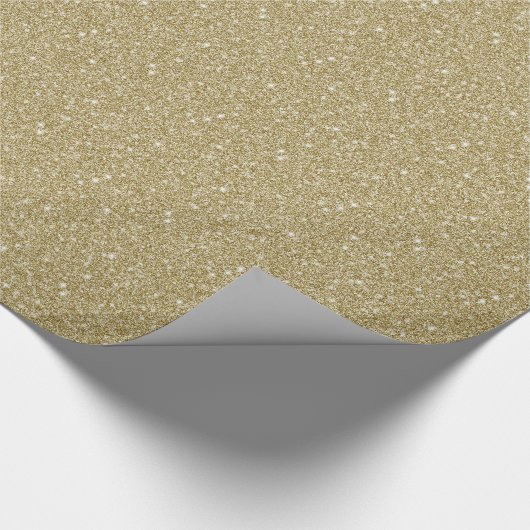 GoldGlitzer Geschenkpapier (Ecke)