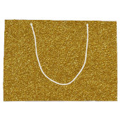 GoldGlitzer Große Geschenktüte (Rückseite)