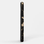 GoldGlitzer-Herzen Case-Mate iPhone Hülle (Hinten/Rechts)