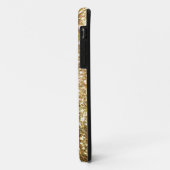 GoldGlitzer iPhone Weihnachtsfall Case-Mate iPhone Hülle (Hinten/Links)