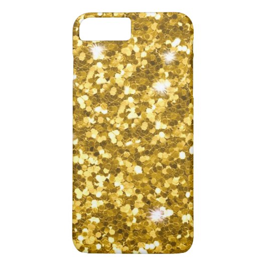 GoldGlitzer iPhone X/8/7 plus kaum dort Fall Case-Mate iPhone Hülle (Rückseite)