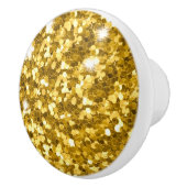 GoldGlitzer-Keramik-Griff Keramikknauf (Rechts)