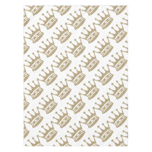 GoldGlitzer-Krone Tischdecke