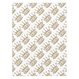 GoldGlitzer-Krone Tischdecke