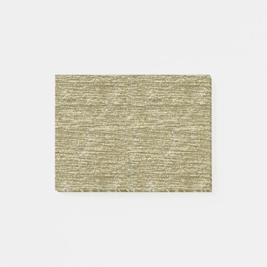 GoldGlitzer Post-it Klebezettel (Vorderseite)