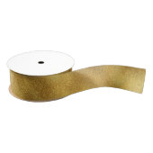 GoldGlitzer Ripsband (Spule)