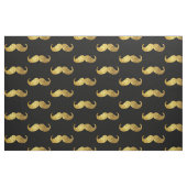 GoldGlitzer-Schnurrbart Stoff (Fat Quarter (45,7 x 55,9 cm))