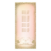 GoldGlitzer-Spray-TAN-Gestell-Karte Werbekarte (Hinten)