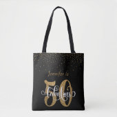 GoldGlitzer u. Confetti 50 u. fabelhaftes Tasche (Vorderseite)