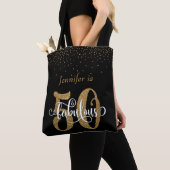GoldGlitzer u. Confetti 50 u. fabelhaftes Tasche (Von Nahem)