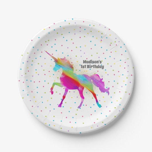 GoldGlitzer und Pappteller (Vorderseite)