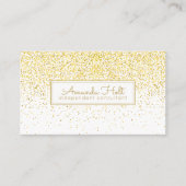 GoldGlitzer Visitenkarte (Vorderseite)