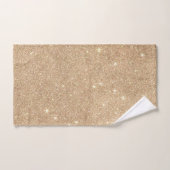 GoldGlitzerchic-bezaubernde Glitzern Badhandtuch Set (Handtuch)