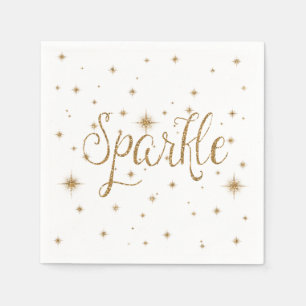 GoldGlitzern Serviette