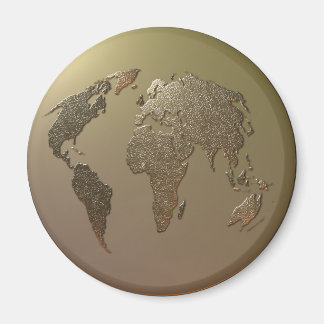 Goldglobe Magnet