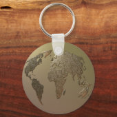 Goldglobe Schlüsselanhänger (Vorderseite)