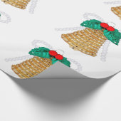 Goldglocken und Holly Wrapping Paper Geschenkpapier (Ecke)