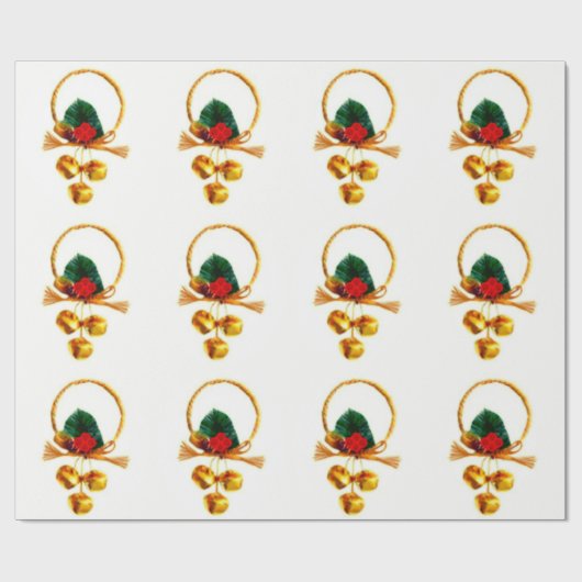 Goldglocken und Schmuckpapier Geschenkpapier (Flach)