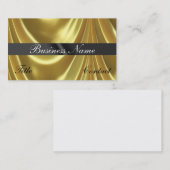 Goldgoldene Visitenkarten Visitenkarte (Vorne/Hinten)