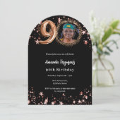 Goldgoldsterne der Schwarzen Rose - Foto - 90. Einladung (Stehend Vorderseite)