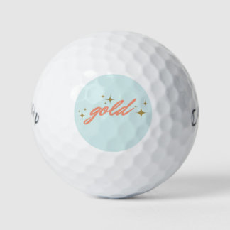 Goldgolfball Golfball