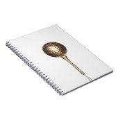 GoldGolfball und -t-Stück Notizblock (Rechte Seite)