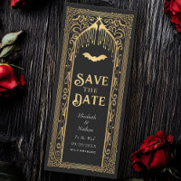 Goldgotische VampirKathedrale Save the Date