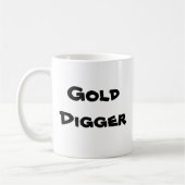 Goldgrabender Gorilla Kaffeetasse (Links)