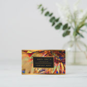 Goldgräber der Gelben Sonnenblumen Visitenkarte (Stehend Vorderseite)