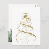 Goldgräber Feiertagspostkarte (Vorne/Hinten)