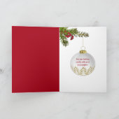 Goldgräber für zeitgenössische Ferien auf Rot Karte (Innenseite)