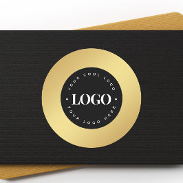 Goldgräber hinzufügen Sie hier Ihr eigenes Logo Runder Aufkleber