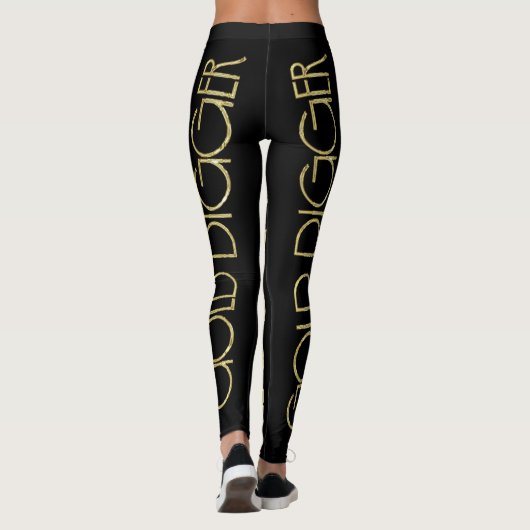 Goldgräber-Leggings Leggings (Rückseite)