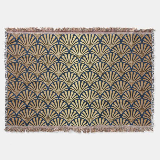 Goldgräber: Nahtlose Art Déco Decke (Vorderseite)